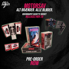 Load image into Gallery viewer, Motorsav - Alt Brænder. Alle Bløder. - Tape (PRE-ORDER)
